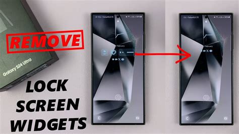 remove widgets from lock screen samsung