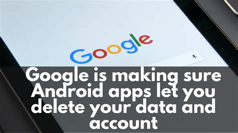 remove your data from google