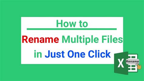 rename file in excel vba