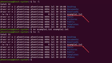 rename multiple files command linux
