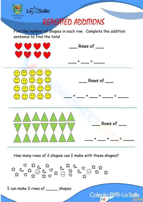 repeated addition grade 2 pdf