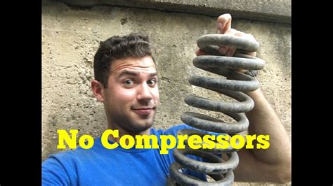 replace coil spring without compressor