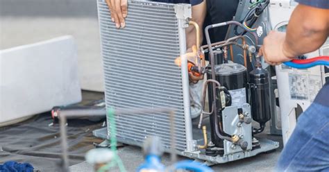 replacing a coil on air conditioner
