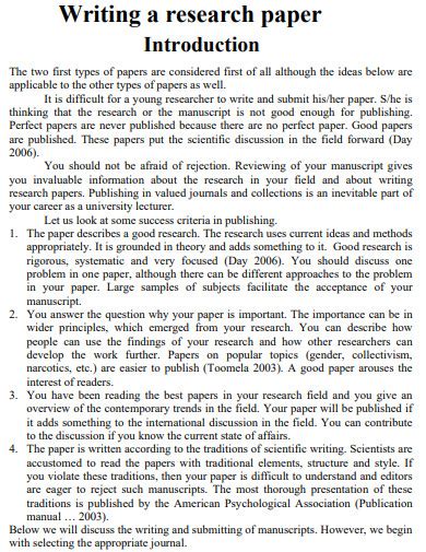 report introduction example pdf