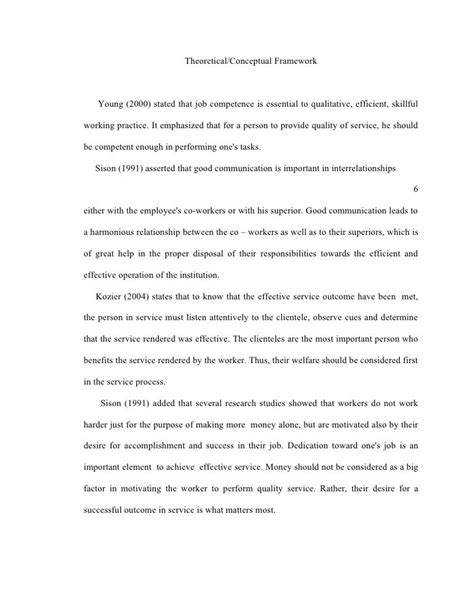 research paper example of conceptual framework in research proposal