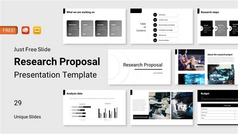 research proposal powerpoint presentation outline