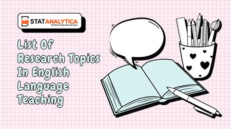 research topics in english language teaching
