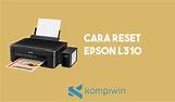 Reset Cartridge Epson L310