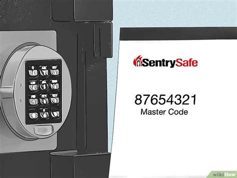 reset code on sentry safe