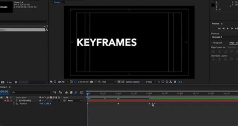 reset keyframe assistant after effects