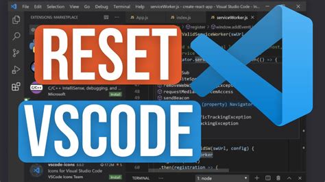 reset visual studio code cache