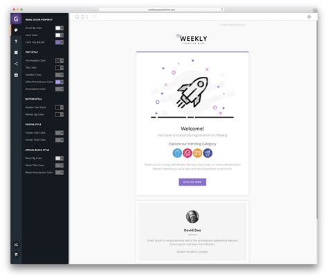 responsive email template html code free download