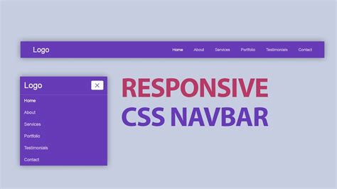 responsive navbar using html css and javascript codepen