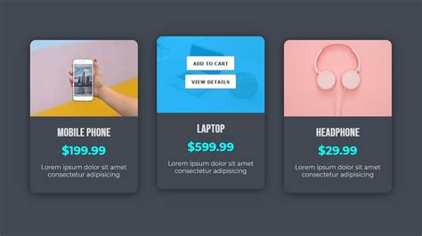 responsive product card html css codepen