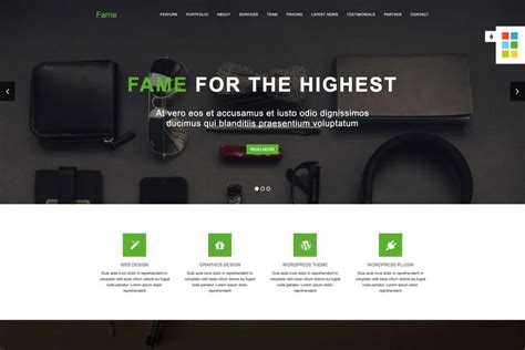 Responsive Web Templates