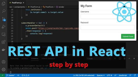 rest api call in react js