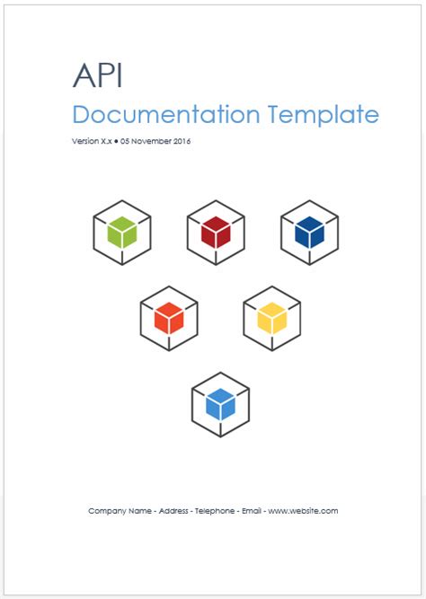 rest api documentation template word download free