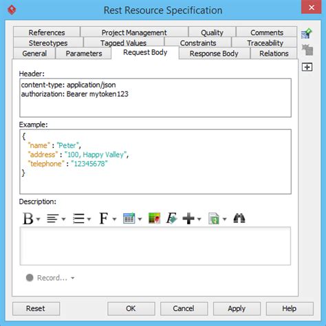 rest api post body example