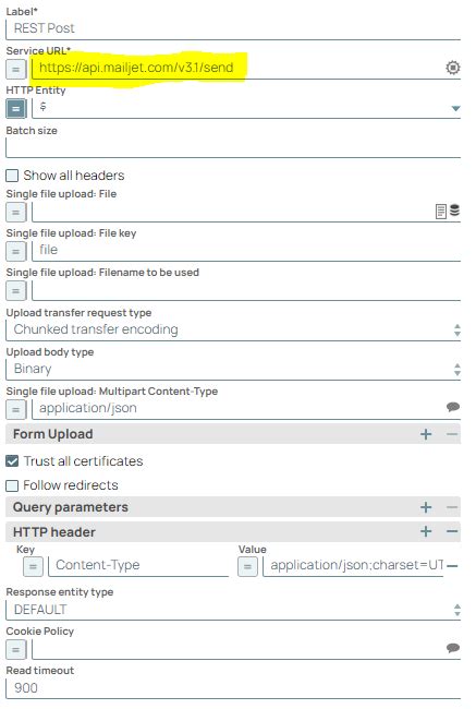 rest api service endpoint returned error result status code 400