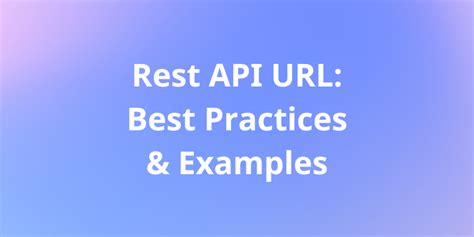 rest api url best practices