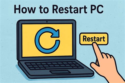 restart komputer