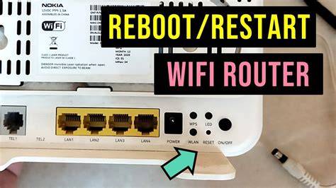 Restart Modem Router