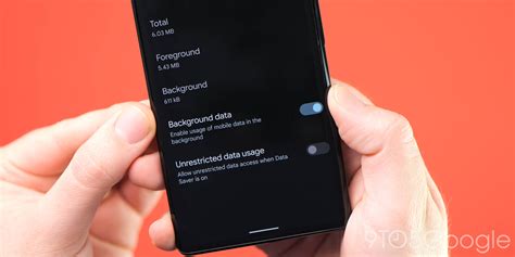restrict background data