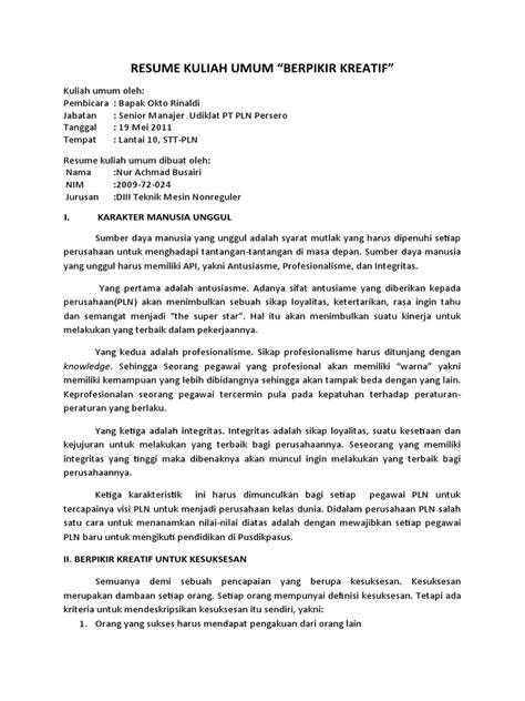 Resume Kuliah