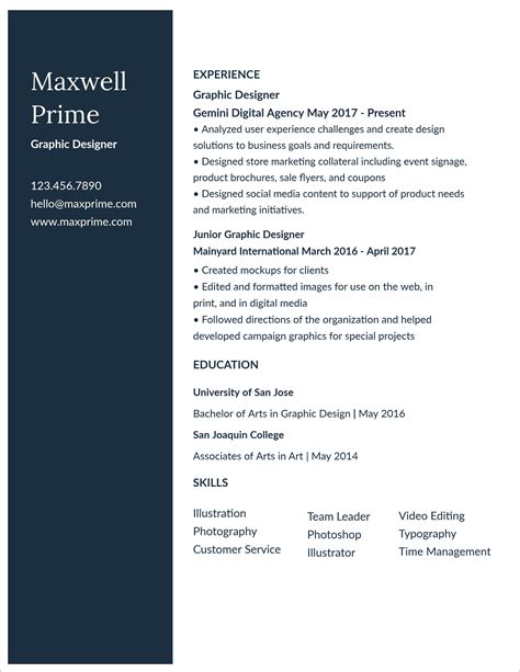 resume writing microsoft word