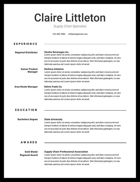 resume writing tips and samples