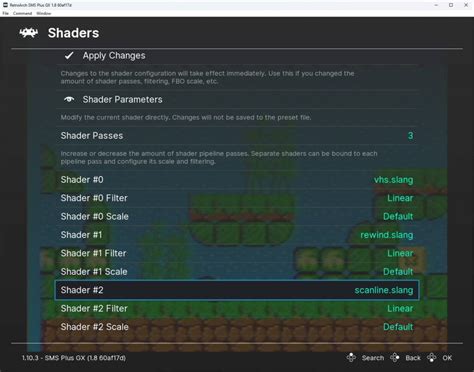 retroarch android add shaders
