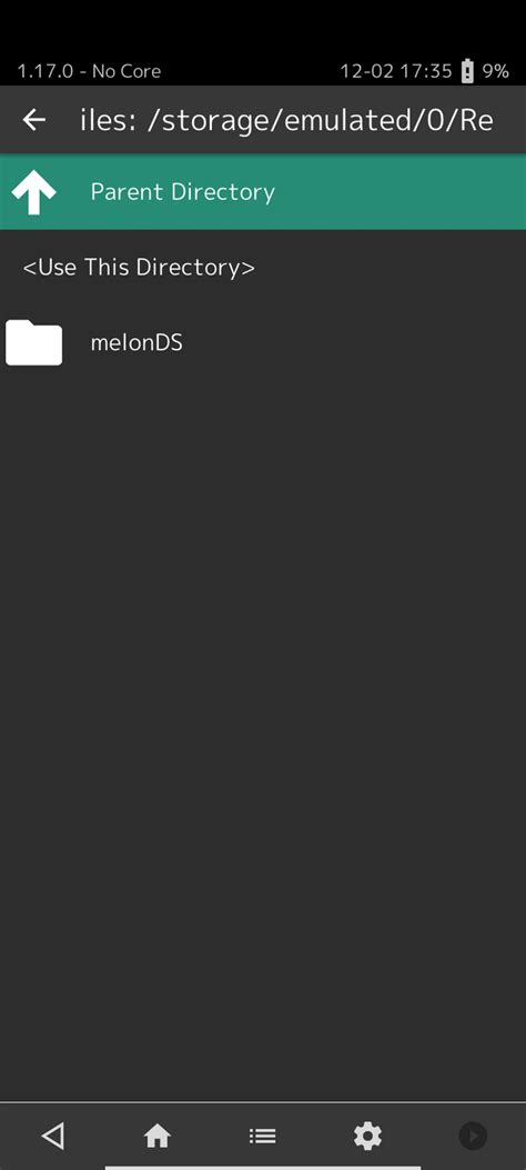 retroarch android save location