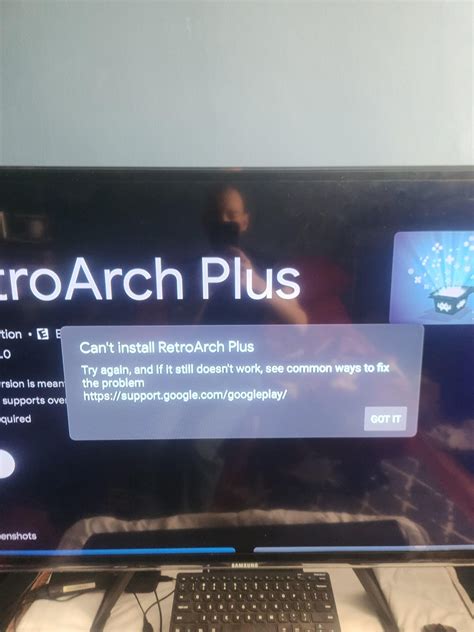 retroarch not installing android tv