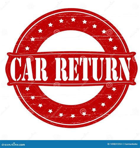 Return the car on time