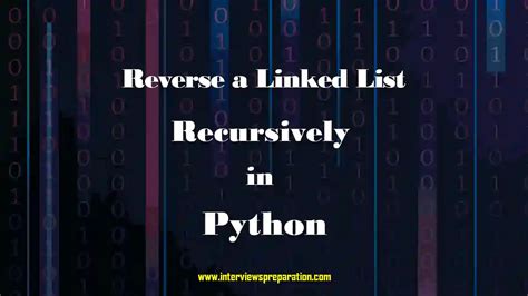 reverse list in python using recursion