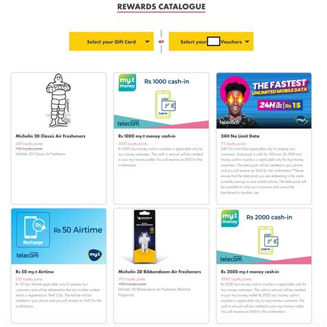 Rewards Program Catalog