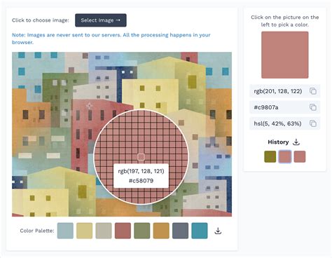 rgb color code finder from image