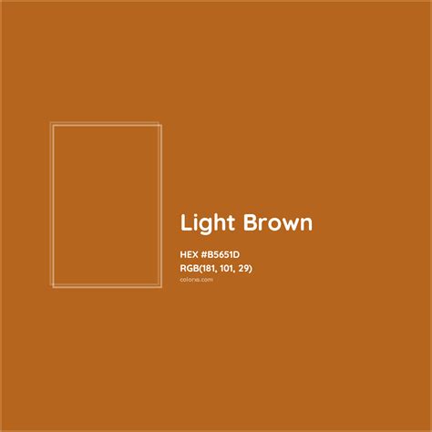 rgb light brown color code