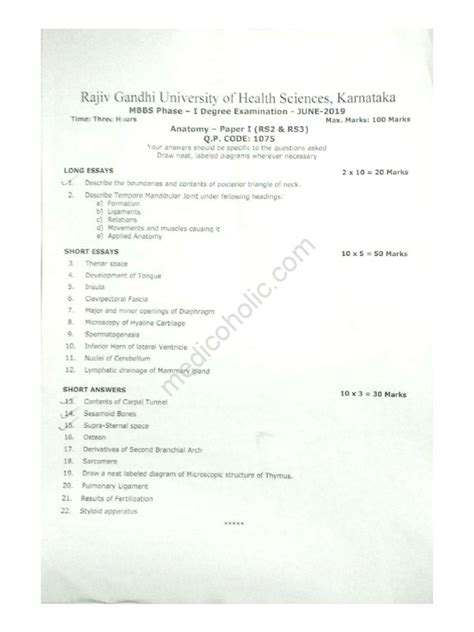 rguhs syllabus bams