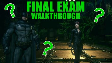 Riddler Walkthrough Arkham Knight