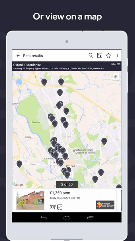 Rightmove Map Search Functionality