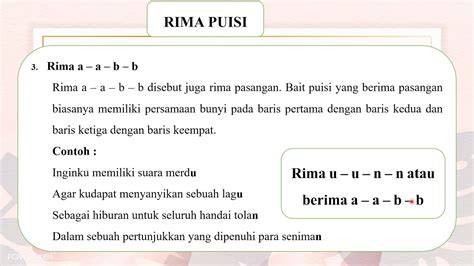 rima puisi