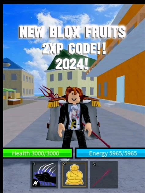 roblox blox fruits 2xp codes