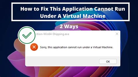 roblox can't run on virtual machine