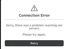 roblox connection error mobile android