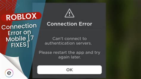 roblox connection error mobile today