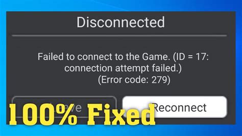 roblox failed to connect to server id 17