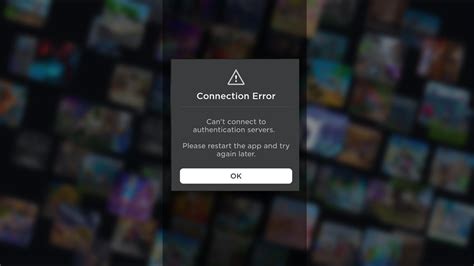 roblox mobile connection error