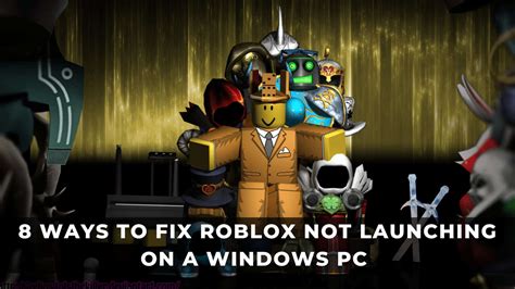 roblox not starting on pc