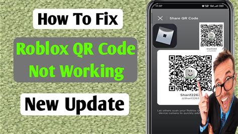 roblox qr code not working